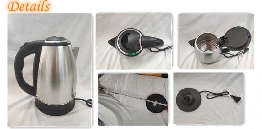 1.8L Stainless Steel Kitchen Appliance Electric Kettle