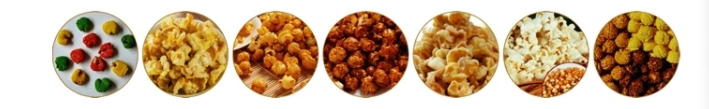 Hot Air Industrial Caramel Popcorn Machine From Sinopuff